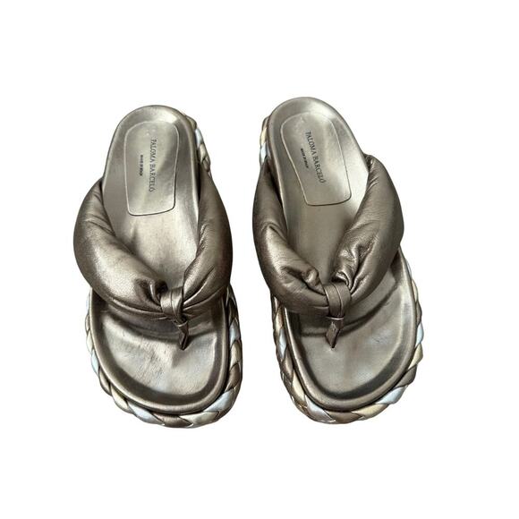 Paloma Barcelo Braided Sandals - Size 38 - Picture 4 of 5